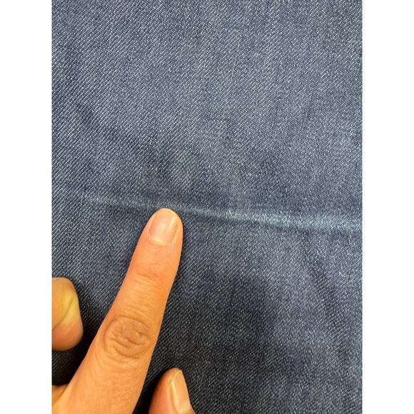 Massimo Dutti Dark Wash Jeans 36 X 32 Skinny/Straight Fit Zip Fly Closure - Picture 13 of 13